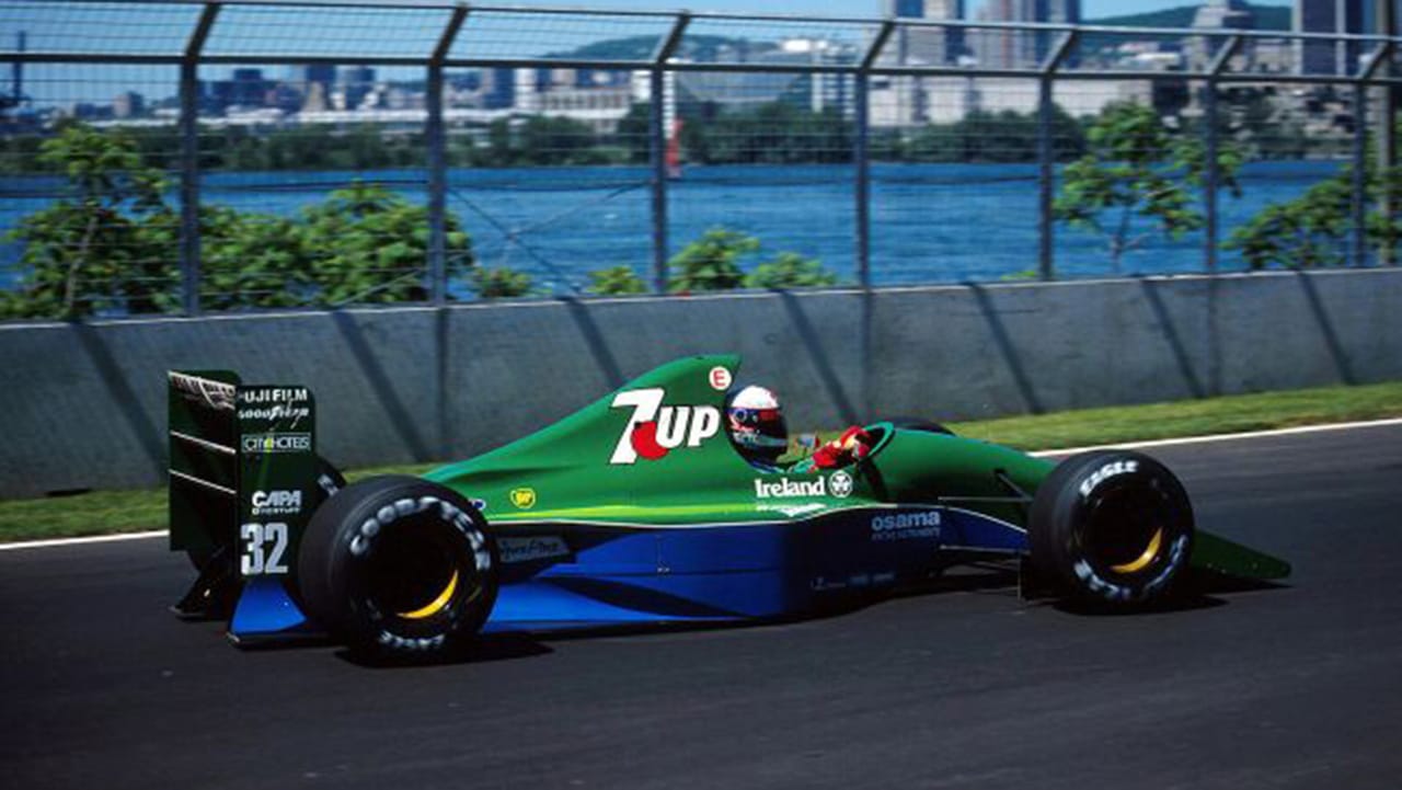 F1マシン列伝：ジョーダン 191 “デザインとカラーリングの勝者” 【 F1