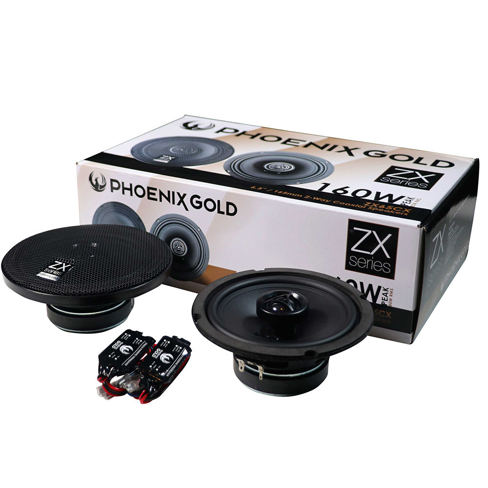 Phoenix Gold - ZX65CX 6.5 inch 2-WAY COAXIAL SPEAKER | 160 WATT