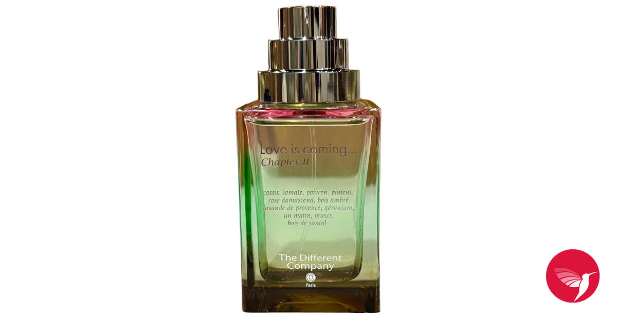 Love is coming Chapter II The Different Company perfume - a new