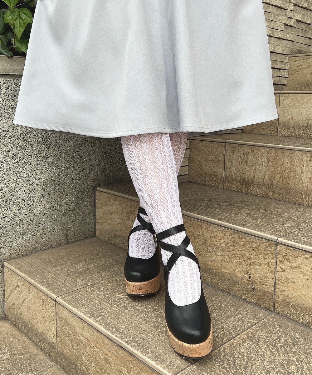 クレリックレースヨーク切替ワンピース/an another angelus Limited