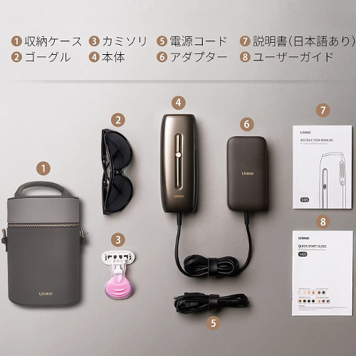 Ulike】Rose IPL脱毛器 サファイア冷感 | Find