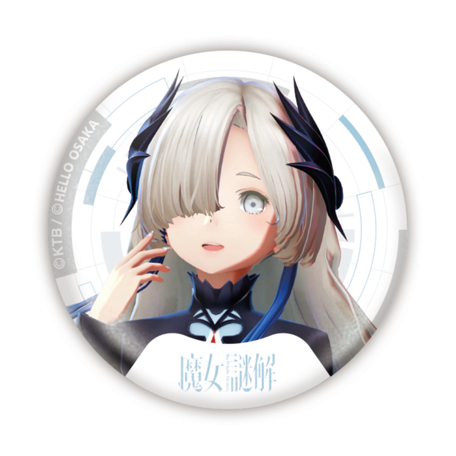 KAMITSUBAKI STUDIO×HELLO OSAKA】クッション缶バッジ3個セットC（派流