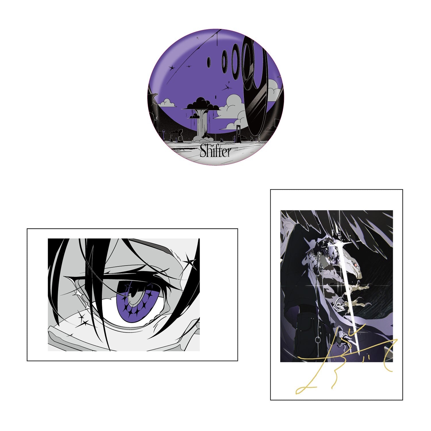 新品 サカナクション アルクアラウンド ポストカード 缶バッジ