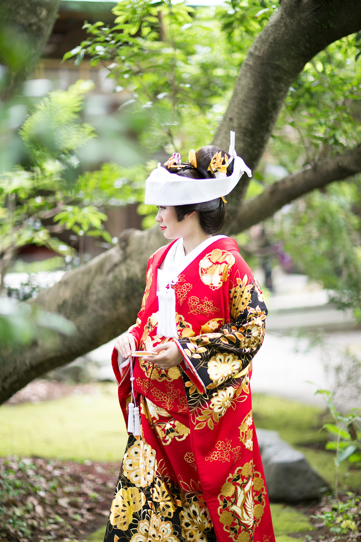 秋山章｜CA-600（皇徳正倉錦）｜静岡ウエディングドレス｜フィーノ