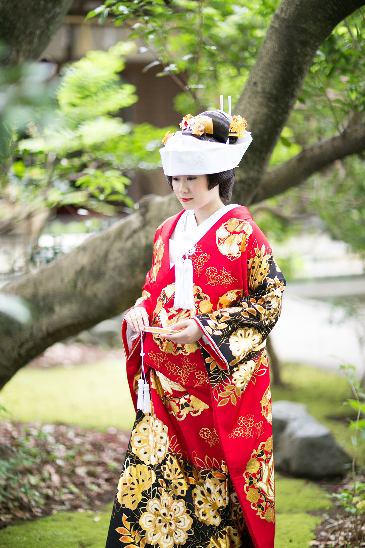 秋山章｜CA-600（皇徳正倉錦）｜静岡ウエディングドレス｜フィーノ