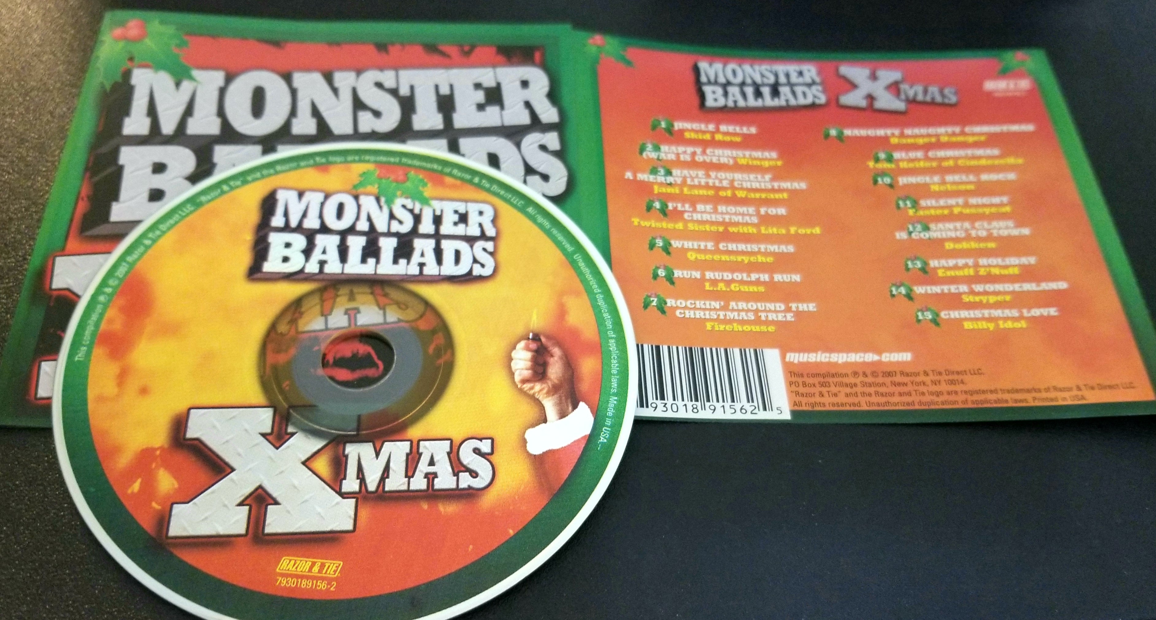 MONSTER BALLADS X MAS CD SKID ROW, LITA FORD, LA GUNS, TOM KEIFER