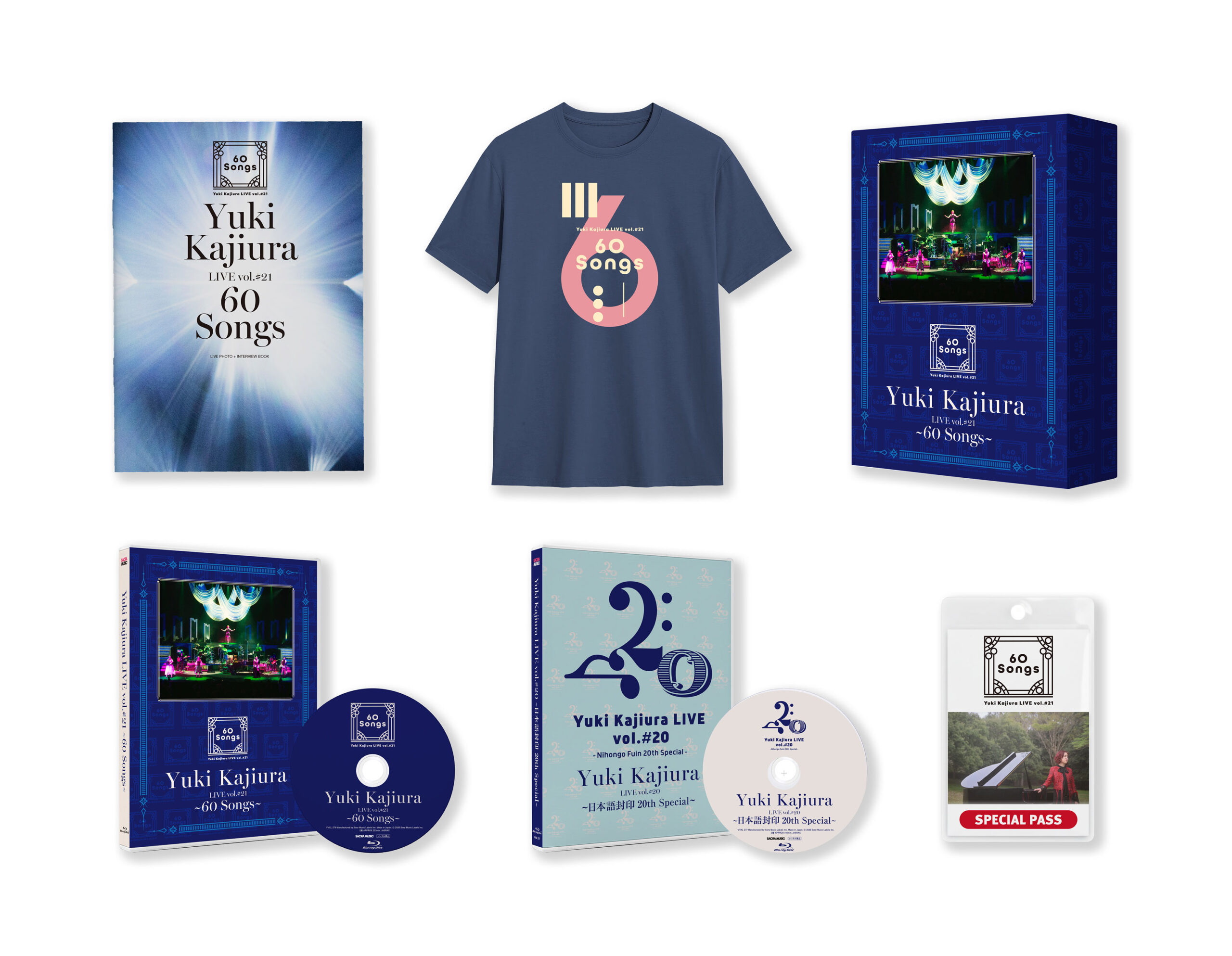 2026年1月21日発売LIVE Blu-ray「Yuki Kajiura LIVE vol.#21～60 Songs