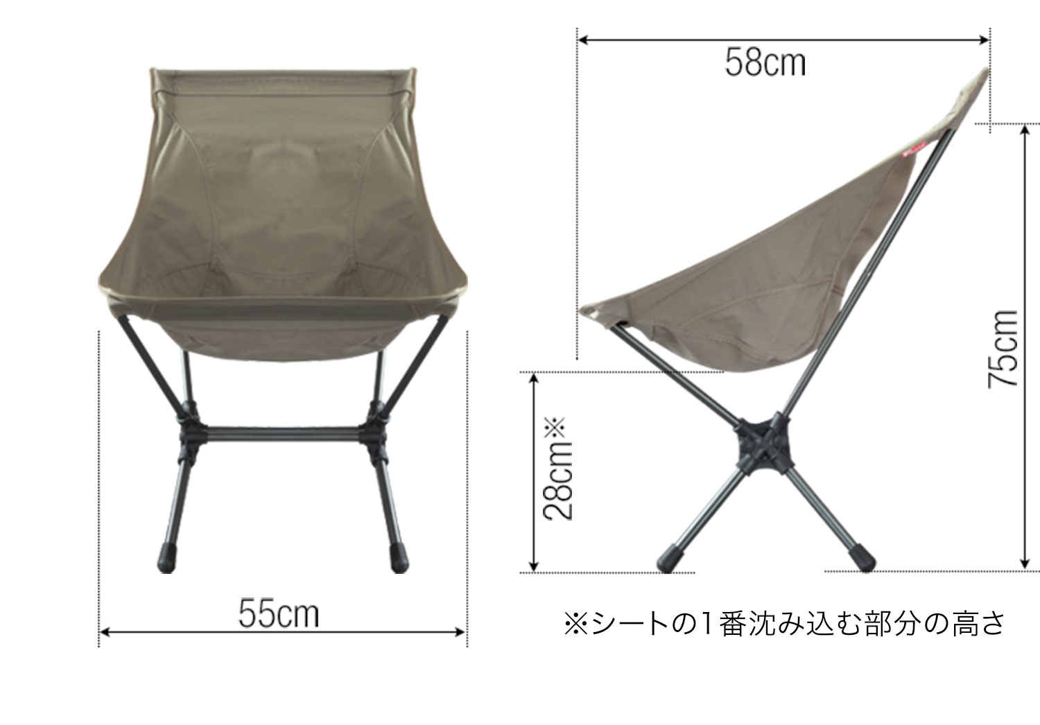 FIELDOOR（フィールドア） | ポータブルチェア TC