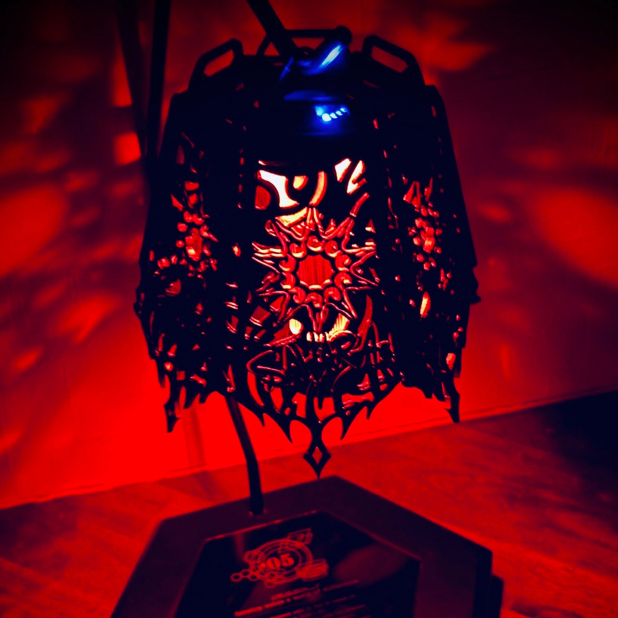 FieldSAHARA × 木工 凛 ランタンシェード 黒蝪蝶 【 kuroageha 】