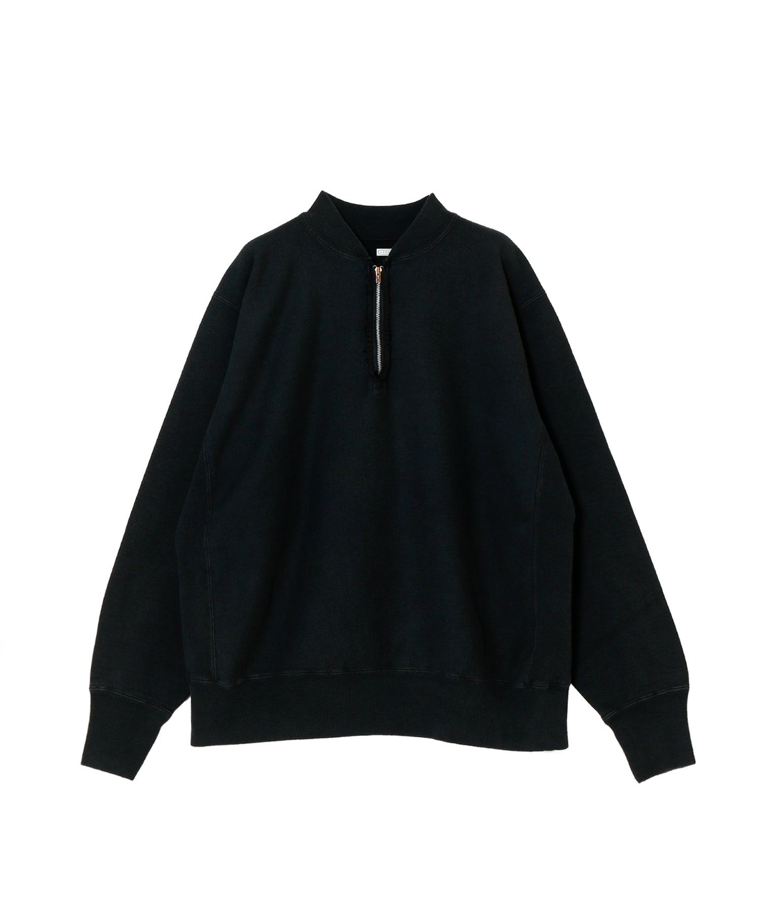 Vintage Half Zip Rib Collar Sweatshirt - A.PRESSE (アプレッセ