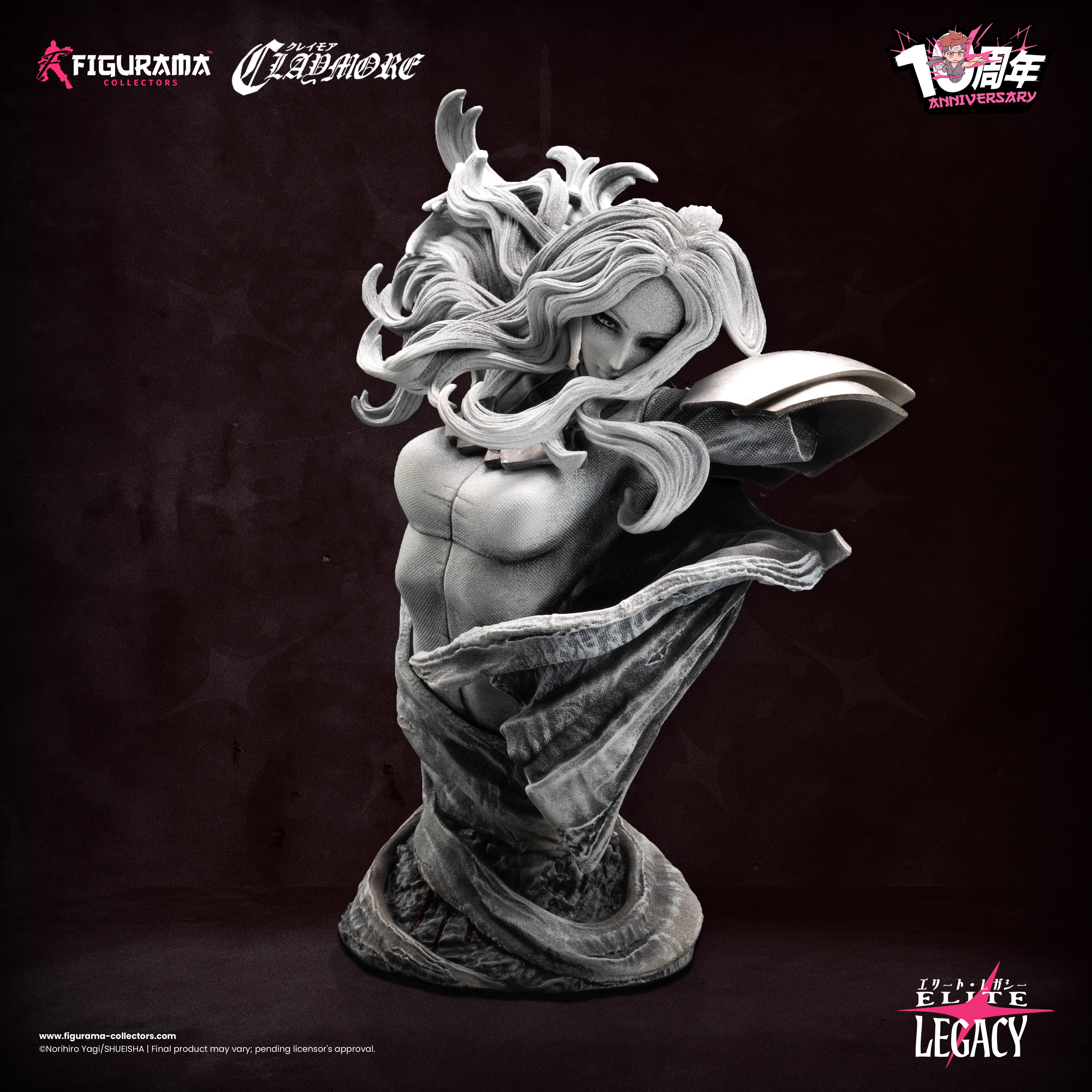 Claymore: Teresa vs. Priscilla 10th anniversary edition statue