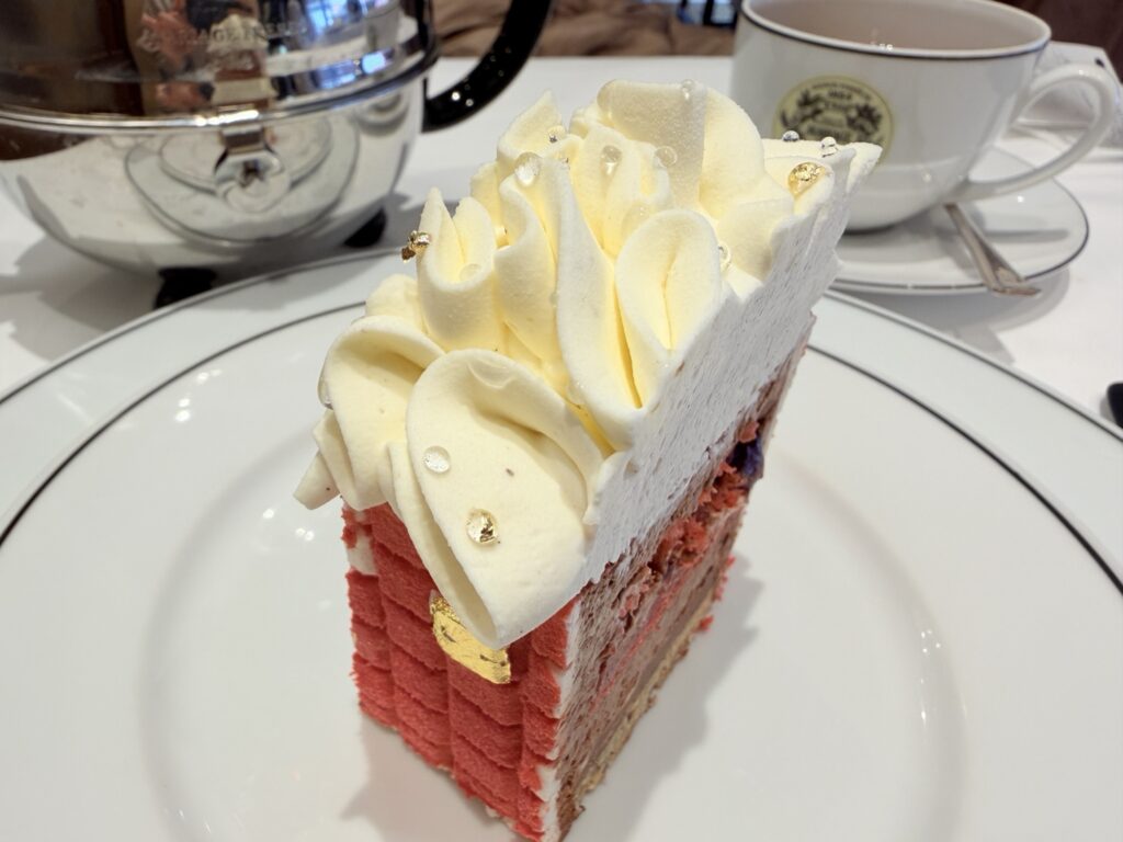 マリアージュフレールのクリスマスケーキ「NOËL LUCKY 'MARCO POLO