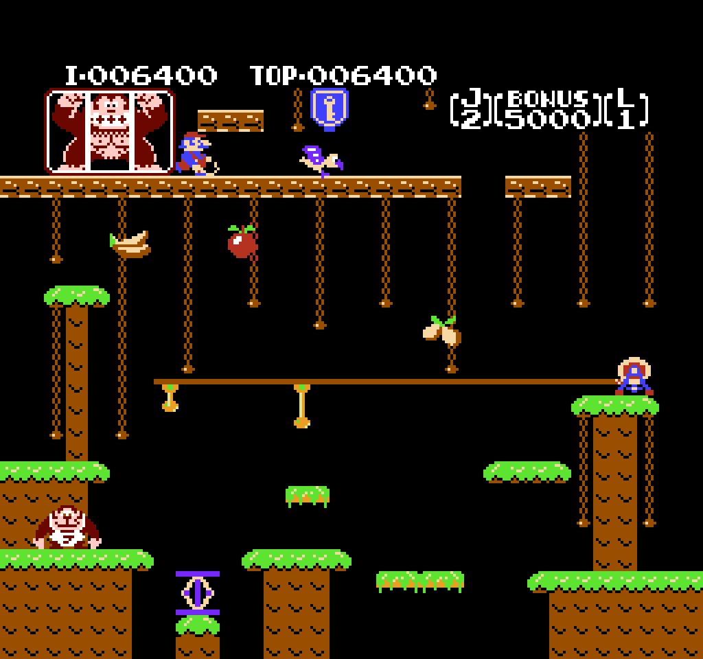 ドンキーコングJR. [任天堂 1983年] | ファミコンデータベース.com