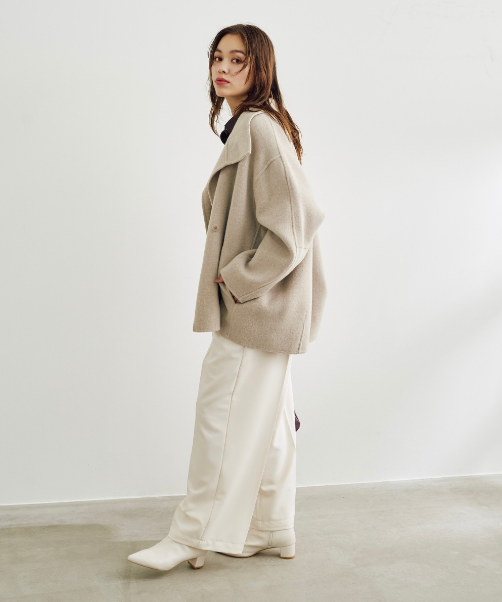 EC限定】スタンドリバーショートコート｜Stola.（ストラ）公式通販サイト