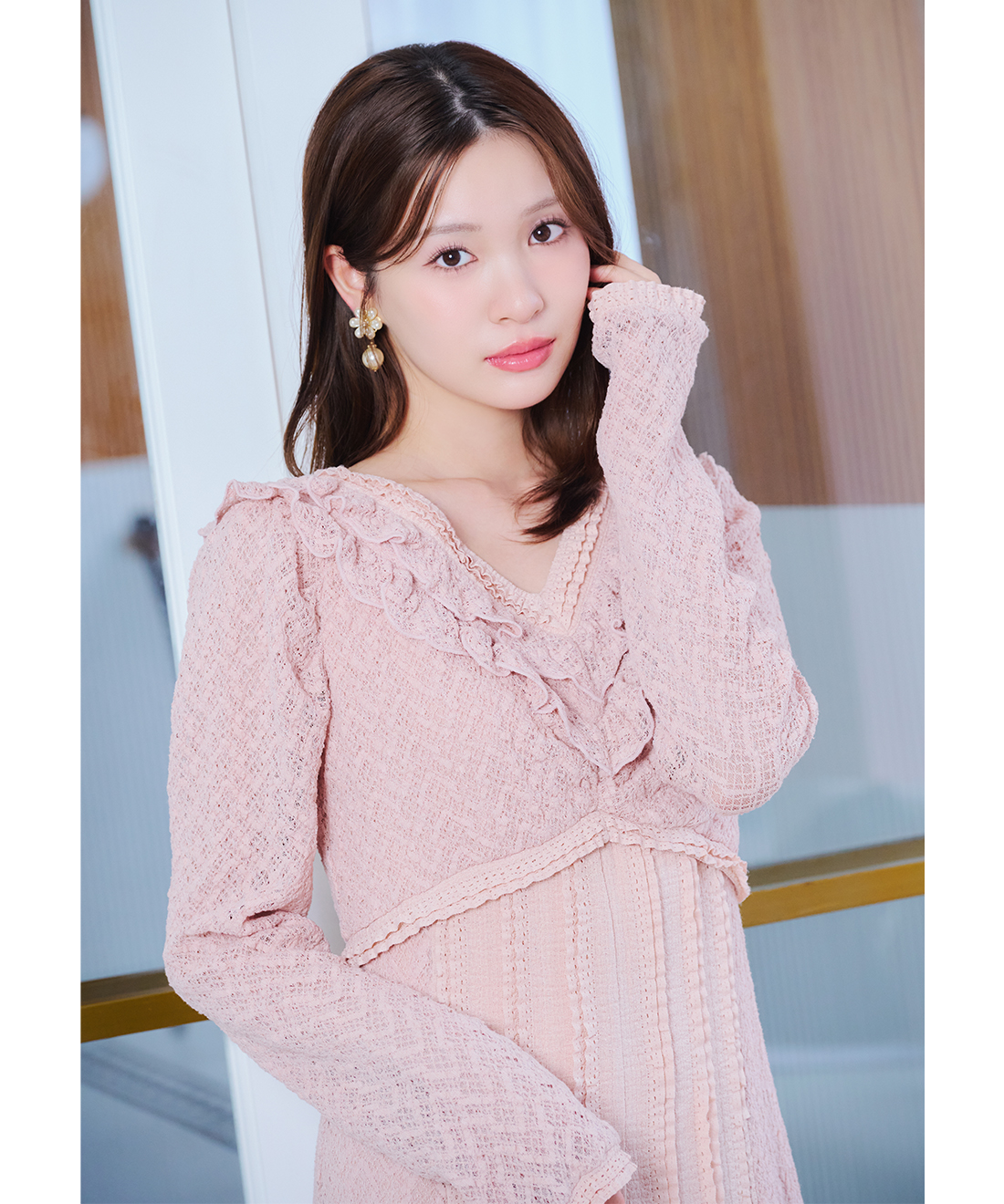 レースデザインカットワンピース｜PETAL ONLINE（ペタルオンライン）