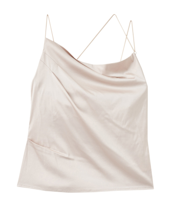 ドレープデザインのキャミソールは1枚で着ても｜Aimeine｜PETAL ONLINE