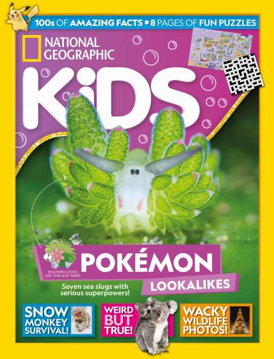 National Geographic Kids Magazine Subscriptions and Issue 252 Issue