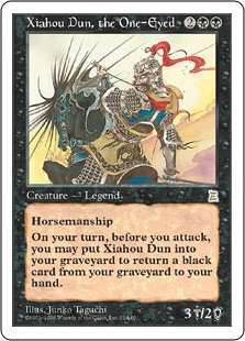 Foil】《隻眼の将軍 夏侯惇/Xiahou Dun, the One-Eyed》(ジャッジ褒賞