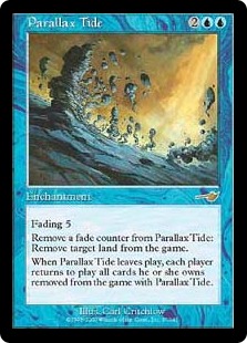 買取：《パララクスの潮流/Parallax Tide》[NEM] 青R | 日本最大級 MTG
