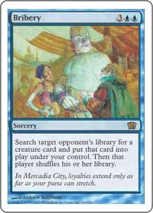 袖の下/Bribery》[MMQ] 青R | 日本最大級 MTG通販サイト「晴れる屋」