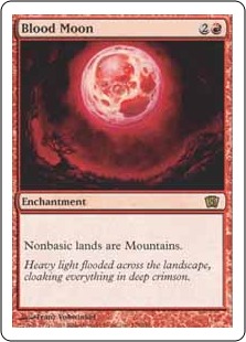 血染めの月/Blood Moon》[DRK] 赤R | 日本最大級 MTG通販サイト