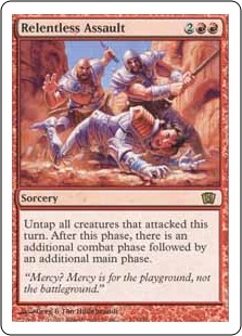 連続突撃/Relentless Assault》[MvG/DDT] 赤R | 日本最大級 MTG通販