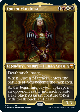 350)《マルチェッサ女王/Queen Marchesa》[CMM] 金R | 日本最大級 MTG