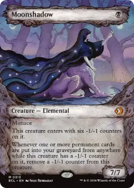 ECL 396】月影 フラクチャーフォイル版【JP foil】 ECL 396】月影