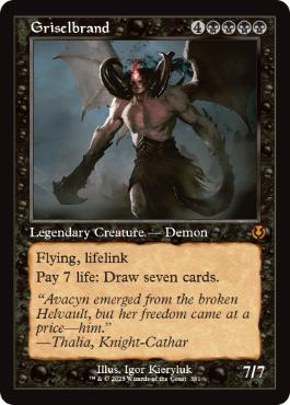 Foil】《グリセルブランド/Griselbrand》[AVR] 黒R | 日本最大級 MTG