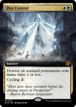 087)□拡張アート□《害獣駆除/Pest Control》[BIG] 金R | 日本最大級