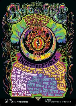 ダブルレインボウ・Foil】(748)□ボーダーレス□《一つの指輪/The One