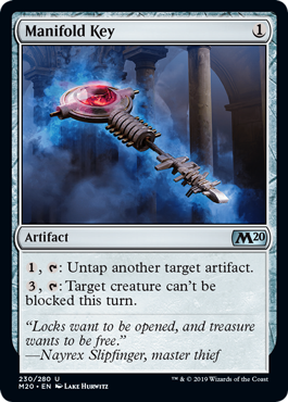 Foil】《多用途の鍵/Manifold Key》[M20] 茶U | 日本最大級 MTG通販
