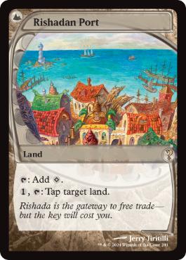 MTG foilリシャーダの港/ Rishadan Port MMQ BGS鑑定 リシャーダの港
