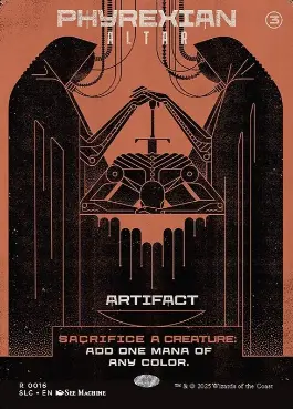 016)□ボーダーレス□《ファイレクシアの供犠台/Phyrexian Altar》[SLC