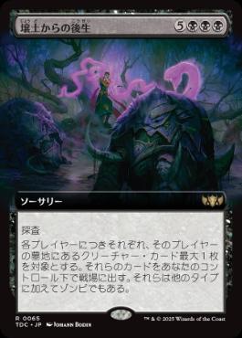 025)《壌土からの後生/Afterlife from the Loam》[TDC] 黒R | 日本最大