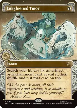 Foil】《悟りの教示者/Enlightened Tutor》[ジャッジ褒賞] 白 | 日本