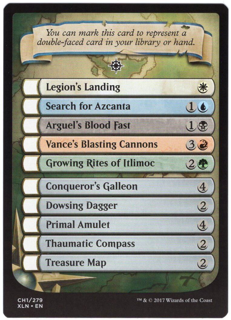 チェックリストカード》[XLN] | 日本最大級 MTG通販サイト「晴れる屋」