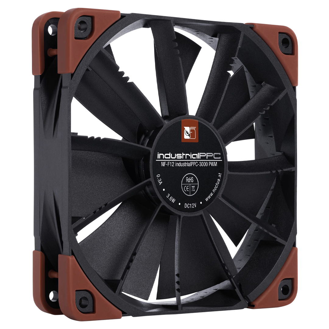Buy Noctua NF-F12 Industrial PPC 120mm 3000RPM PWM Fan [NF-F12