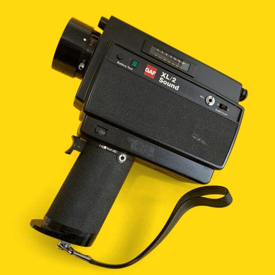 GAF XL/2 Sound Super 8 Movie Cine Camera – Film Camera Store