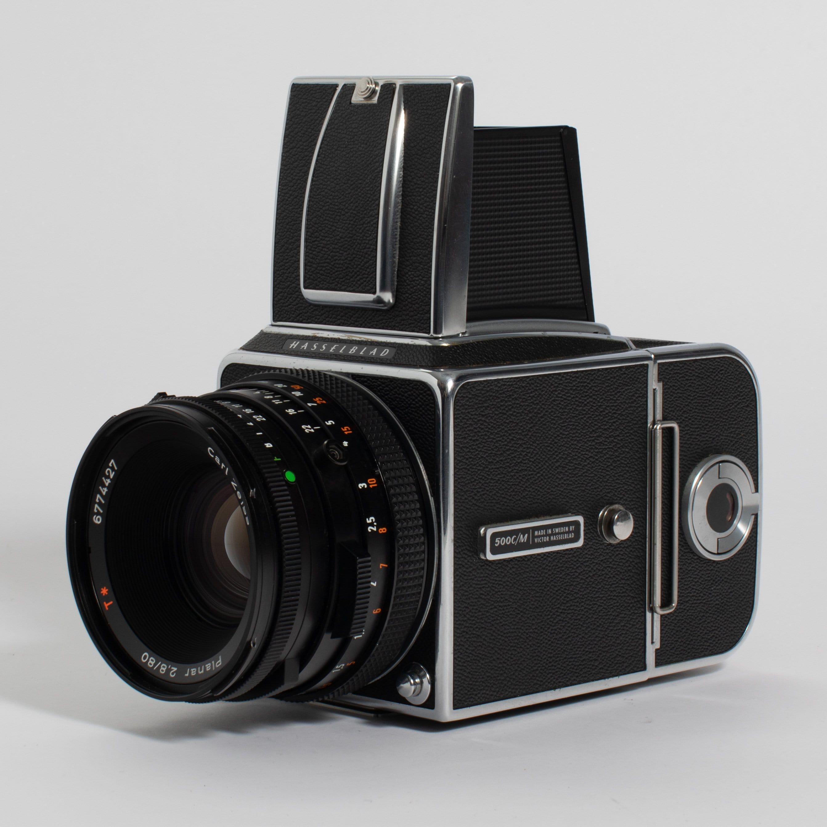 Hasselblad 500 C/M with Zeiss Planar 80mm f/2.8 CF Lens - FRESH