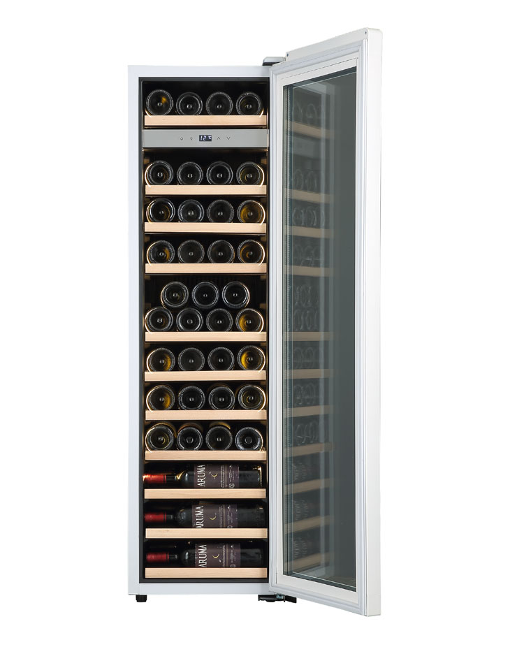 FJE-113GS(WH) エッセンシャル セラー [ガラス扉/右開き/44本収納