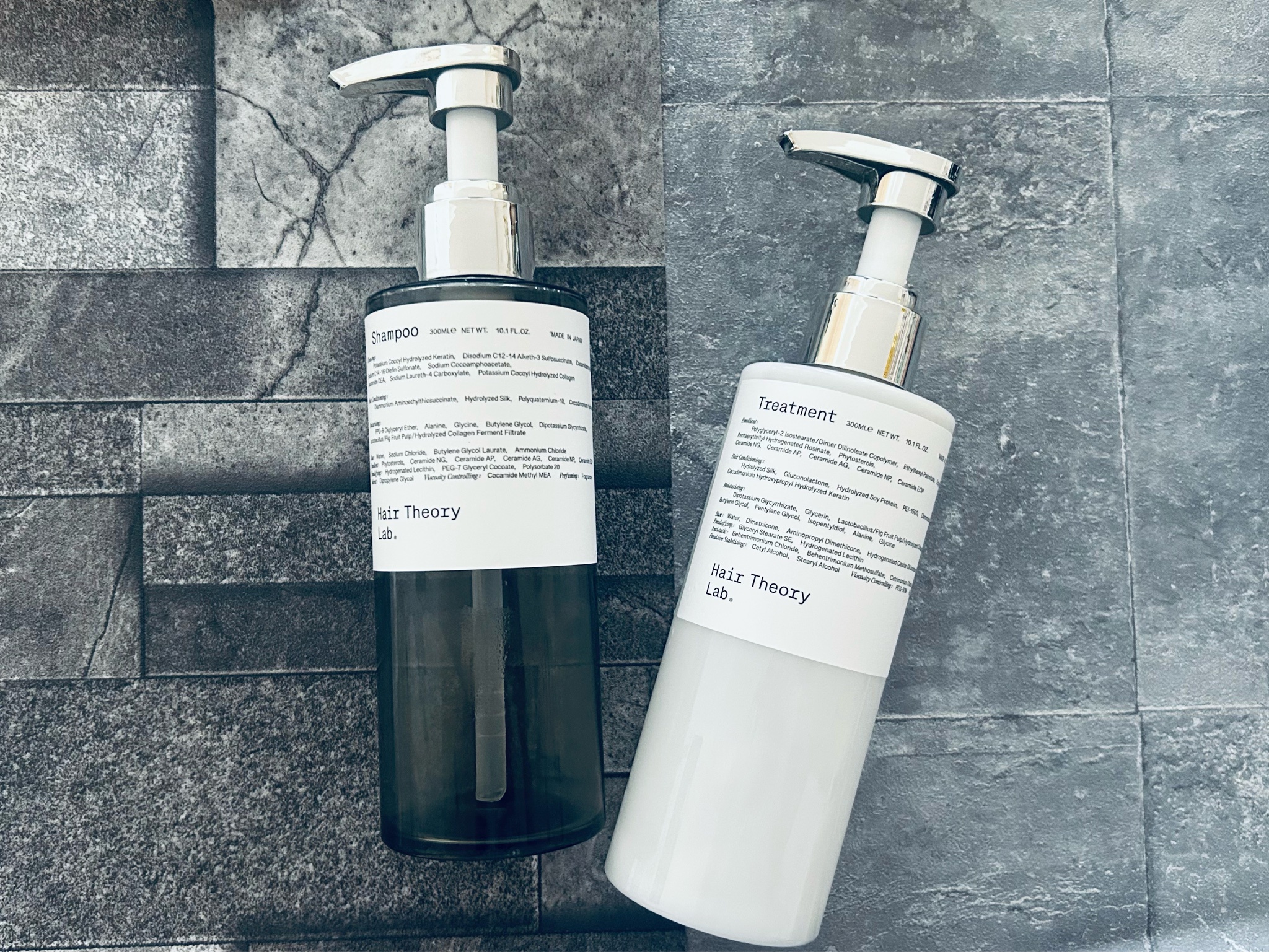 ヘアセオリーラボ セラムイン シャンプー＆トリートメント➕de355v.c