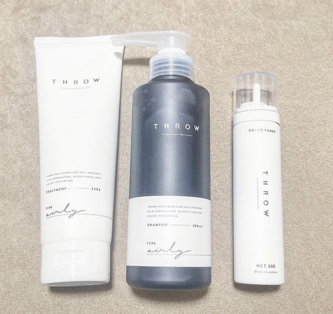THROW(スロウ) / スロウ シャンプー/トリートメント エアリーの公式