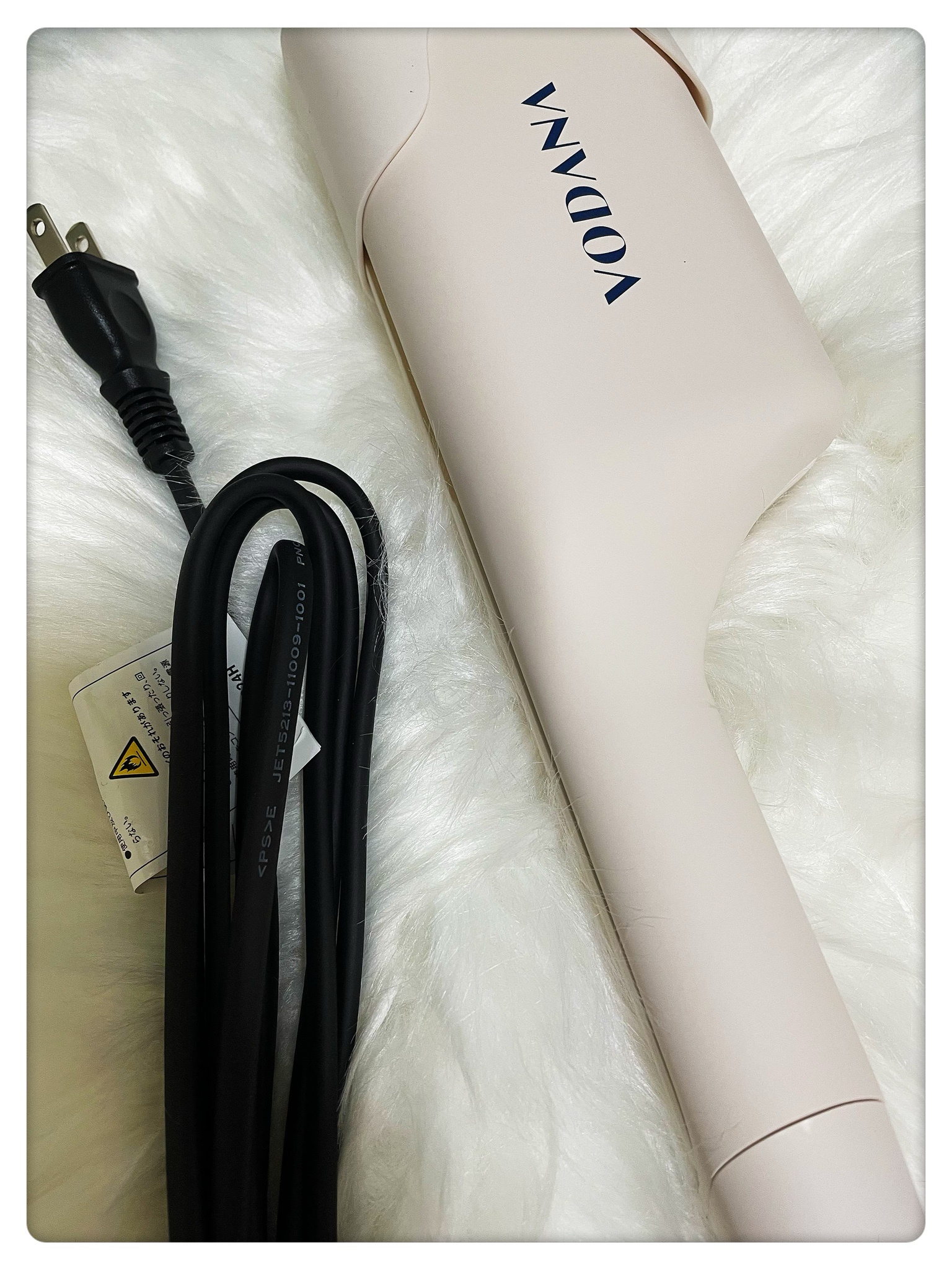 VODANA / トリプルフローウェーブアイロン 40mm ラスティレモンの公式