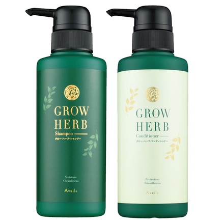 Aveil / グロー・ハーブ・シャンプー／コンディショナーの公式商品情報