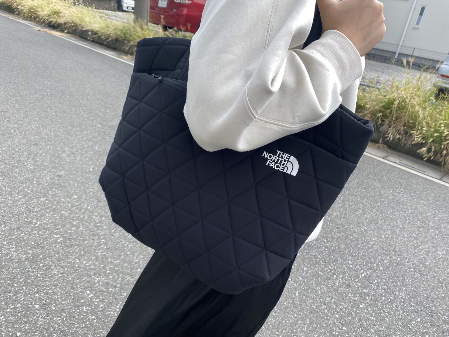 ノースフェイスの大人気バッグがアップデート！「Geoface Tote(ジオ