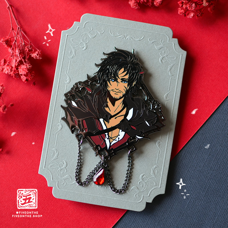 Clive Rosfield ✦ FFXVI Framed Enamel Pin – Fiveonthe