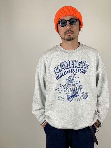 CHALLENGER チャレンジャー 通販 スウェット xSKETCH RUSHING RIDER SWEAT