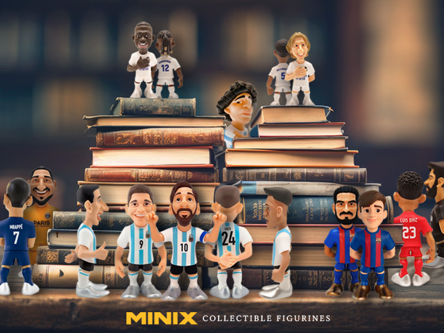 MINIX フィギュア Football Stars にメッシ等NEWモデル新登場