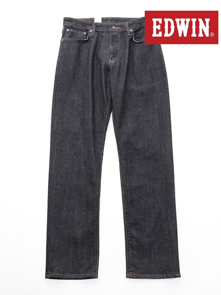 ブラック 【EDWIN】503 REGULAR STRAIGHT カジュアルパンツ メンズ